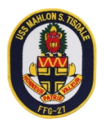 USS Mahlon S. Tisdale FFG-27 Ship Patch