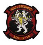 Marine Aviation Logistics Squadron MALS-14 Patch (NULLI SECUNDUS)