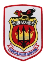 USS Saratoga CV-60 Ship Patch