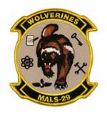 Marine Aviation Logistics Squadron MALS-29 Patch (WOLVERINES)