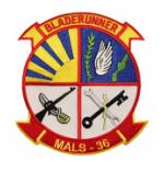 Marine Aviation Logistics Squadron MALS-36 Patch (BLADERUNNER)