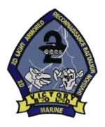 USMC 2nd Light Armor Recon Battalion Patch