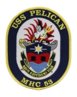 USS Pelican MHC-53 Ship Patch
