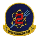 Navy Second Fleet Patch