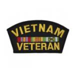 Vietnam Veteran with Ribbons Patch