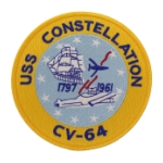 USS Constellation CV-64 Ship Patch