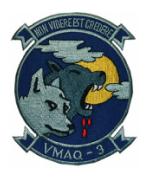 Marine Tactical Electronic Warfare Squadron VMAQ-3 Patch