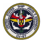 USS John F. Kennedy CV-67 Ship Patch