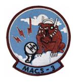 Marine Air Control Squadron MACS-3 Patch