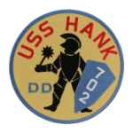 USS Hank DD-702 Ship Patch