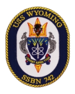 USS Wyoming SSBN-742 Patch
