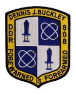 USS Dennis J. Buckley DDR-808 Ship Patch