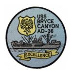 USS Bryce Canyon AD-36 Patch