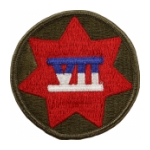 7th Army Corps Patch