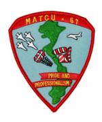 Marine Air Traffic Control Unit MATCU-67 Patch