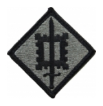18th Engineer Brigade Patch Foliage Green (With Hook Fastener)