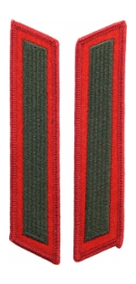 Marine Corps Service Stripes - Single (Red/Green)