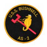 USS Bushnell AS-2 Ship Patch