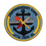 Navy Counterinsurgency School Little Creek Viginia Patch