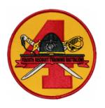 USMC Fourth Recruit Training Battalion Patch