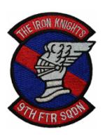 Air Force 9th Fighter Squadron Patch