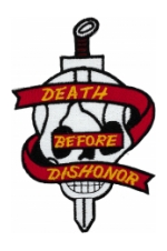 USMC Death Before Dishonor Patch