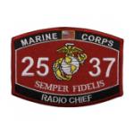USMC MOS 2537 Radio Chief Patch