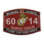 USMC MOS 6014 Plane Captain F4/RF4 Patch