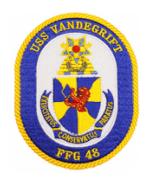 USS Vandegrift FFG-48 Ship Patch