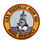 USS Rockville EPCER-851 Naval Research Ship Patch