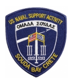 Naval Support Activity Souda Bay Crete Patch