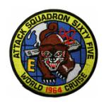 Navy Attack Squadron VA-65 (World Cruise 1964) Patch