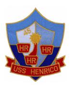 USS Henrico APA-45 Ship Patch