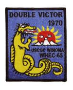 USCGC Winona WHEC-65 Double Victor 1970 Ship Patch