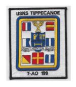 USNS Tippecanoe T-AO 199 Ship Patch