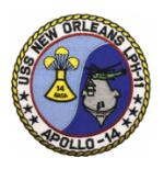 USS New Orleans LPH-11 Apollo-14 Ship Patch