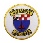 USS Sample DE-1048 Ship Patch