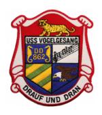 USS Vogelgesang DD-862 Ship Patch