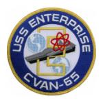 USS Enterprise CVAN-65 Ship Patch