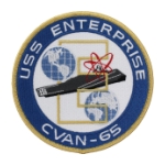 USS Enterprise CVAN-65 Ship Patch