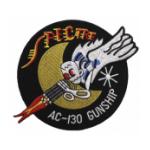 16th Special Operations Squadron AC-130 Gunship SOS Spectre Patch