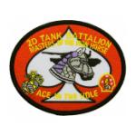 USMC 2nd Tank Battalion Patch