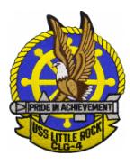 USS Little Rock CLG-4 Ship Patch