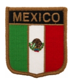 Mexico Shield Patch