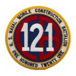 121st Naval Mobile Construction Battalion Patch