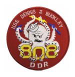 USS Dennis J. Buckley DDR-808 Ship Patch (OCTOPUS)