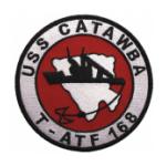 USS Catawba T-ATF-168 Ship Patch