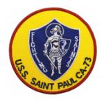 USS Saint Paul CA-73 Ship Patch