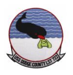 USS Dodge County LST-722 Ship Patch
