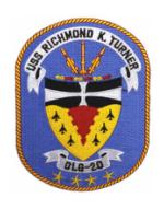 USS Richmond K. Turner DLG-20 Ship Patch